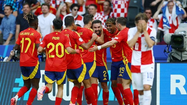 Spanyol vs Kroasia